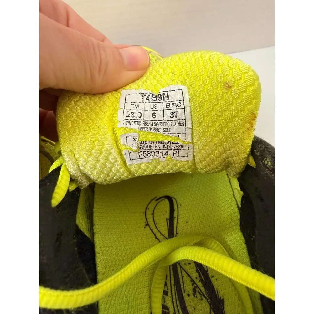 ASICS Women's GEL-Nimbus 16 Lite Show Sneaker Neon Volt Yellow Size 6 US